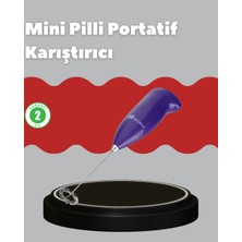 Brf Store Yavuzsell Frappe ve Cappuccino Maker – Taşınabilir Pilli Köpürtücü Mikser