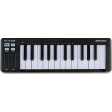 Brf Store Yavuzsell Arturia Microlab Mk3 - Kompakt 25 Tuşlu Hıza Duyarlı Mıdı Denetleyici, Iki Dokunmatik Şeri