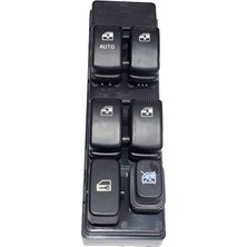 Voyer Hyundai Sonata 2002-2005 Cam Açma Düğmesi Dörtlü (Sürücü Tarafı) 93570-3D211