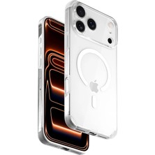 HDD Apple iPhone 17 Pro Max HBC-430 Qutang Magsafe Kapak - Beyaz