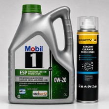 Mobil 1 Esp X2 0W-20 Motor Yağı 5 Litre + Klima Bombası 200 ml