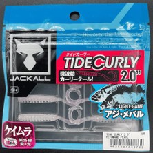 Jackall Tide Curly 2’’ (5 Cm) Hitomame Pearl Silikon Yem