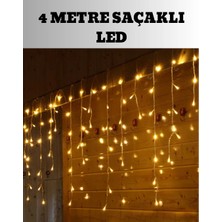 Brf Store Yavuzsell 4 Metre Şelale LED Işık Perdesi Dekoratif