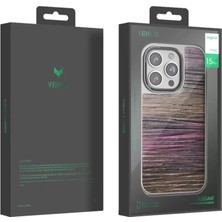 Bezos iPhone 15 Pro Max Wave Kapak - Derin Mor