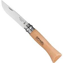 Brf Store Yavuzsell Opinel Inox No:6 Kayın Saplı Paslanmaz Çelik Çakı