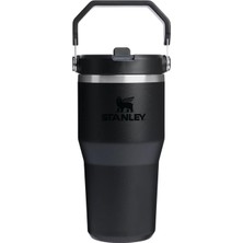 Brf Store Yavuzsell Stanley Iceflow Flip Straw Tumbler Pipetli Termos Bardak, Siyah, 0.60 Litre