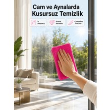 40X40 cm Premium Mikrofiber Temizlik Bezi Hızlı Kuruyan ve Leke Bırakmayan Bez