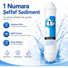 Bezos 1 Numara Şeffaf Sediment Su Arıtma Filtresi 408694546