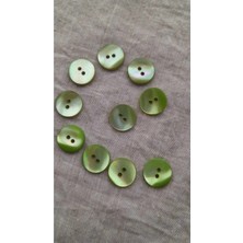 ILCARE Doğal Trokas Hakiki Inci Midye Kabugu   Sedef Düğme 12 mm 10 Adet