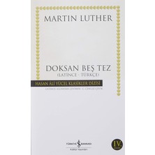 Brf Store Yavuzsell Doksan Beş Tez (Latince - Türkçe): Hasan Ali Yücel Klasikler Dizisi