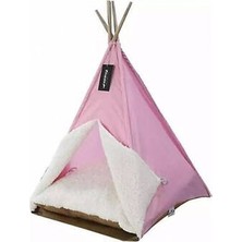 Bezos Küçük Irk Çadırı ?pembe 50X50X70 cm