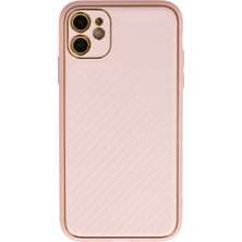 Aconcept Newface Iphone 12 Kılıf Coco Karbon Silikon - Pembe