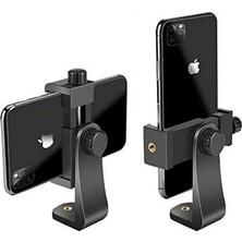 Brf Store Yavuzsell Coverzone Telefon Tripod Tutucu Başlık Tüm Tripodlara Uyumlu Vida Girişli Sıkı Kavrayan Te