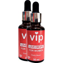 Bezos Vip Women Lovedrops APHRODISIAC30 ml 2 Adet Kadınlar Için Cinselistek Uyandırıcıafrodizyakdamla