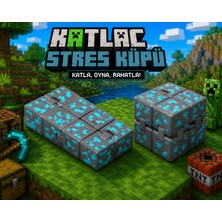 Dns 3D Minecraft Cevher Katlaç Stres Küpü