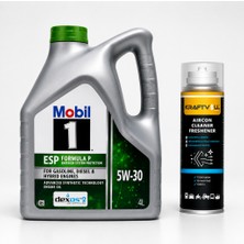 Mobil 1 Esp Formula P Dexos2 Dpf Motor Yağı 5W-30 4 Litre + Klima Bombası 200 ml