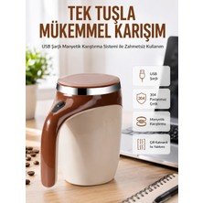 İlk El Grup  USB Şarjlı Elektrikli Karıştırıcı Kupa – Sıcak & Soğuk Içecekler Için