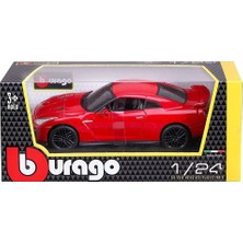 Dunai 21082 Burago 1:24 Nissan Gt-R 2017 Model Araba