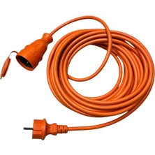 Brf Store Yavuzsell 10 Metre Uzatma Kablosu | 3x1.5mm² IP44 Su Geçirmez Seyyar Priz | Bahçe, Inşaat, Dış Mekan