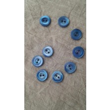 ILCARE Doğal Trokas Hakiki Inci Midye Kabugu   Sedef Düğme 12 mm 9 Adet