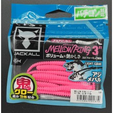 Jackall Mellow Ring 3’’ (7.6 Cm) Vc Oni Glow Pink Kokulu Silikon Yem