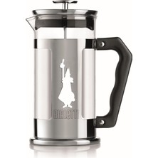 Brf Store Yavuzsell Bialetti - Preziosa French Press: Yaklaşık 350ML Kapasiteli Kahve Hazırlayıcı - 18/10 Pasl