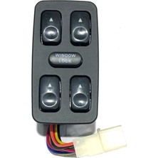 Voyer Hyundai Elantra 1994-1996 Cam Açma Düğmesi Dörtlü (Sürücü Tarafı) 93570-28001
