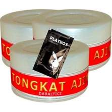 Bezos Tongkat Ajimat 3 Adet Birden Madura 50 ml Kadın Özel Kremi + 1 Hediye Jel