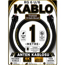 Avarson Reçber Rg 6 U/6 Phy-Hf Trishield Koaksiyel Uydu Kablosu 307093