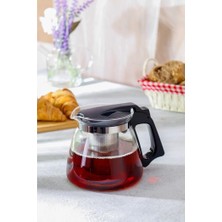 Brf Store Yavuzsell Orret Home Isıya Dayanıklı Borosilikat Cam Demlik, Kendinden Süzgeçli, Şık Tasarım (700 ml