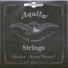 Brf Store Yavuzsell Aquila Super Nylgut AQ-106 Saiten Für Tenor-Ukulele, High G, 1 Set Mit 4 Stück