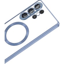 Bezos Galaxy S26 Ultra Kross Magneticsafe Kapak - Sierra Blue
