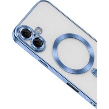 Bezos iPhone 16 Kılıf Kross Magneticsafe Kapak - Sierra Blue