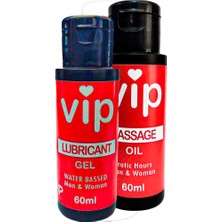 Bezos Vıp Erkeklere Bayanlara UYGUNLUBRIKANT60 ml Jel + Fantezimasaj Yağı
