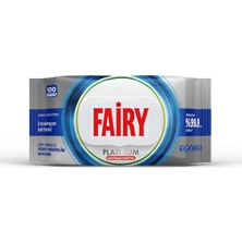 Brf Store Yavuzsell Fairy Platinum Antibakteriyel Yüzey Temizlik Havlusu 100 Yaprak | Beyaz Sirke & Karbonat |