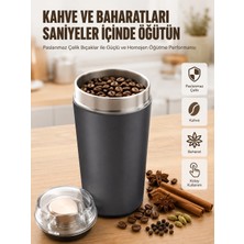 Tech Butiq Yeni Nesil Kahve ve Baharat Öğütücü Paslanmaz Çelik Kahve Değirmeni