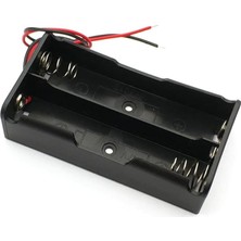 Brf Store Yavuzsell Ikili 2 Li 18650 Pil Yuvası Kablolu Tutucu 7.4V Pil Şarj Kutusu