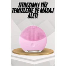 Hassas Ciltlere Özel Titreşimli Yüz Temizleme ve Masaj Aleti Midastech