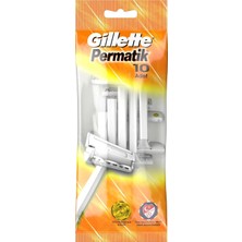 Brf Store Yavuzsell Gillette Permatik Kullan At Tıraş Bıçağı 10 Adet