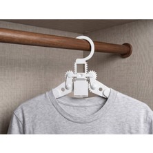 Nokta Labs 2'li Pratik Bas-Çıkar Elbise ve Tişört Askısı - Easy Release Clothes Hanger
