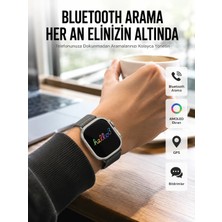 Beruflic Yeni Nesil 3 Kordonlu Kol Saati 49 mm Amoled Ekran Akıllı Saat