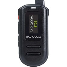 Radiocom BT03 Sim Kartlı Bas-Konuş El Telsizi