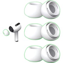 Brf Store Yavuzsell Harvortez, Apple Airpods Pro 1. ve 2. Nesil ile Uyumlu 3 Farklı Boyutta Silikon Yedek Kula