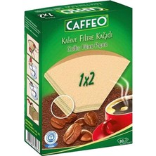 Brf Store Yavuzsell Caffeo 1x2/80 Filtre Kahve Kağıdı, 80 Adet, Siyah