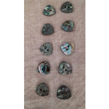 ILCARE Doğal Hakiki Inci Midye Kabugu   Sedef Düğme 15 mm 10 Adet