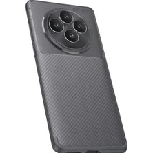 Bezos Reno 11 Fs Kılıf Auto Focus Karbon Kapak - Gri