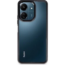 Bezos Redmi 13C Kılıf Power Silikon - Siyah