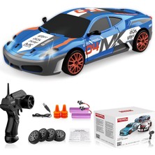 Brf Store Yavuzsell Rc Drift Araba 2.4ghz 1:24 Ölçekli 4WD 15KM/H Yüksek Hızlı Model Araç LED Işıkları Sürükle
