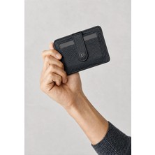 Pierre Cardin Lacivert Açılır Bölmeli %100 Hakiki Deri Erkek Kartlık Cüzdan - Erkek Deri Aksesuar Hediye - PC-043600