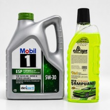 Mobil 1 Esp Formula P Dexos2 Dpf Motor Yağı 5W-30 4 Litre + Oto Şampuan 1000 ml